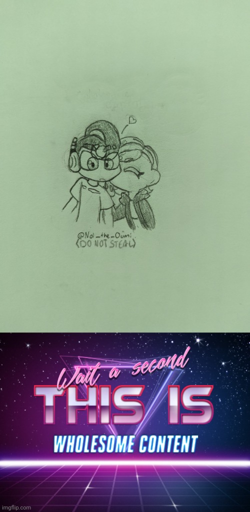Just gonna drop this here (Noi and Sayoko) | image tagged in wait a second this is wholesome content | made w/ Imgflip meme maker