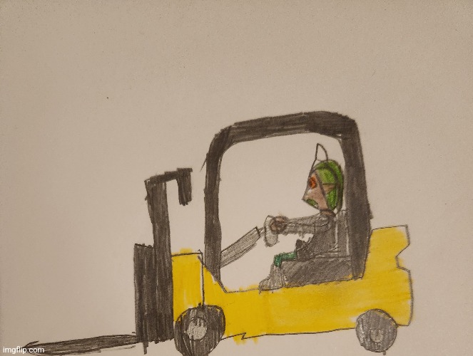 MAUHAHAHAHAHAHAHA, You can't stop me Peyton, I AM NOW FORKLIFT CERTIFIED!!! OH MY GOD AAAAAAAAAAAAAA | made w/ Imgflip meme maker