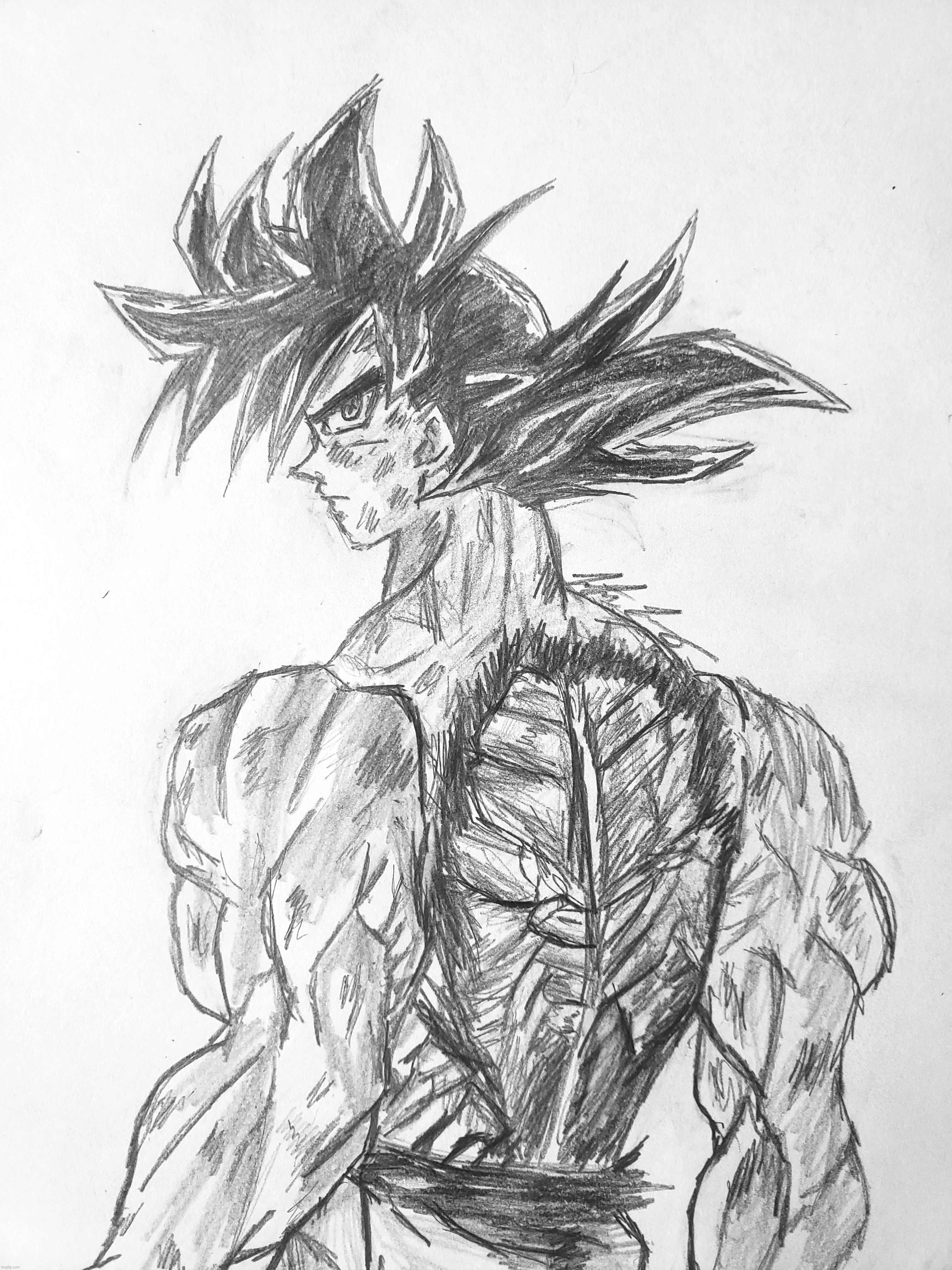 Goku 001 | image tagged in dragon ball super,goku,drawings | made w/ Imgflip meme maker