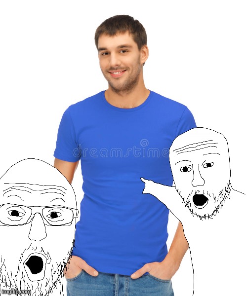 DANNY IN BLUE SHIRT?!?!?! | made w/ Imgflip meme maker