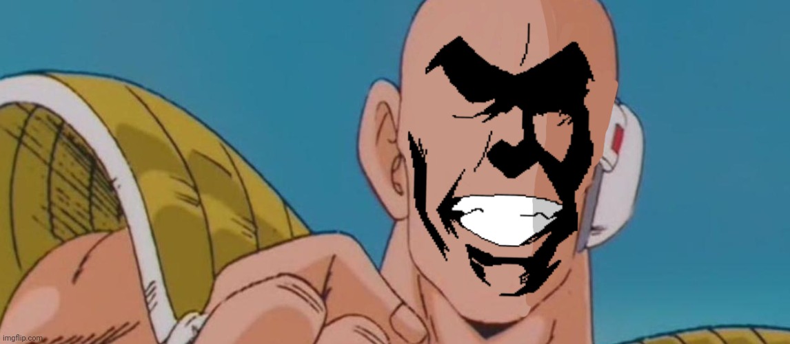 What have I done? | image tagged in nappa,all might | made w/ Imgflip meme maker
