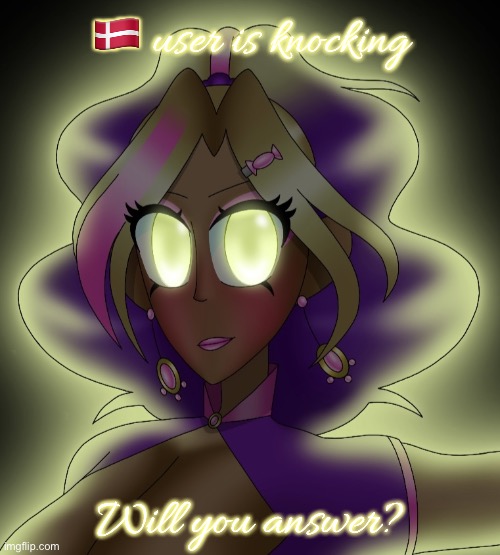Kashiko Murasaki 3 | 🇩🇰 user is knocking; Will you answer? | image tagged in kashiko murasaki 3 | made w/ Imgflip meme maker