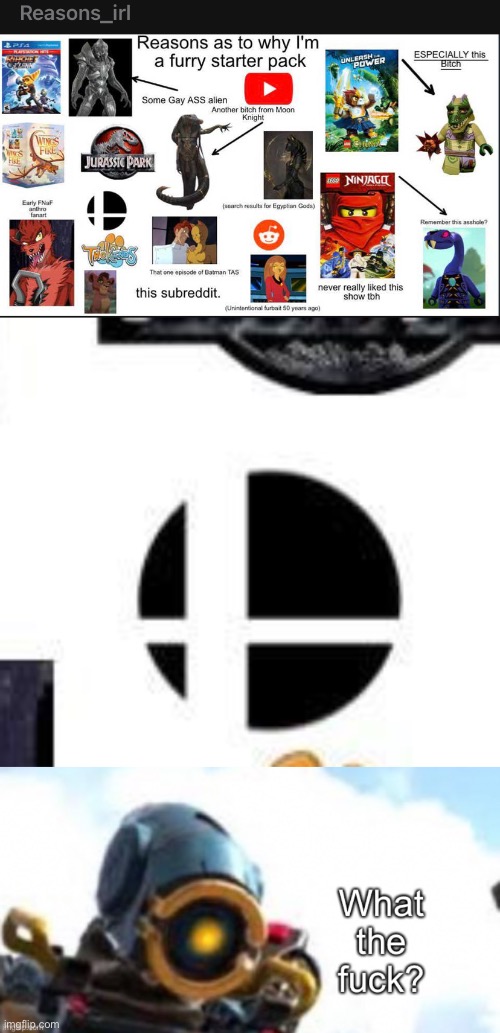 Ayo what the Super Smash Bros doin’? (And Ninjago too, wtf?) | made w/ Imgflip meme maker