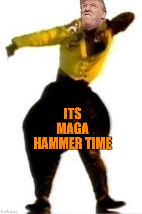 MC Hammer | ITS MAGA HAMMER TIME | image tagged in mc hammer | made w/ Imgflip meme maker