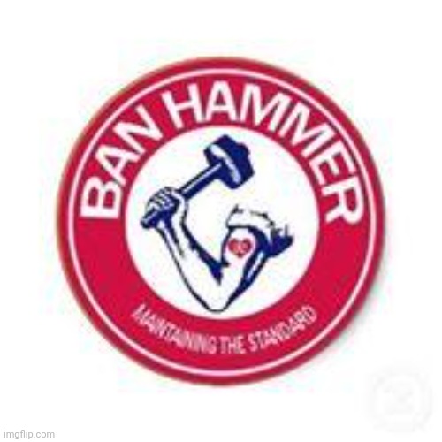 ban hammer | image tagged in ban hammer | made w/ Imgflip meme maker