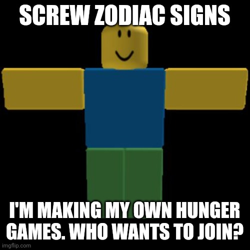 ROBLOX HUNGER GAMES 