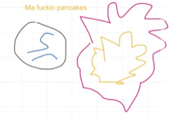 NOT THE PANCAKES Blank Meme Template