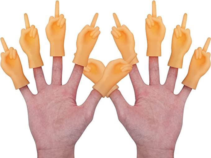 all the fingers Blank Meme Template