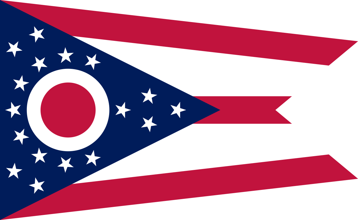 High Quality ohio flag Blank Meme Template