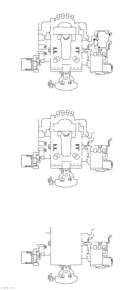 Here is my drawings of the ground floor part by part | image tagged in murder drones,geodome,spend the night | made w/ Imgflip meme maker