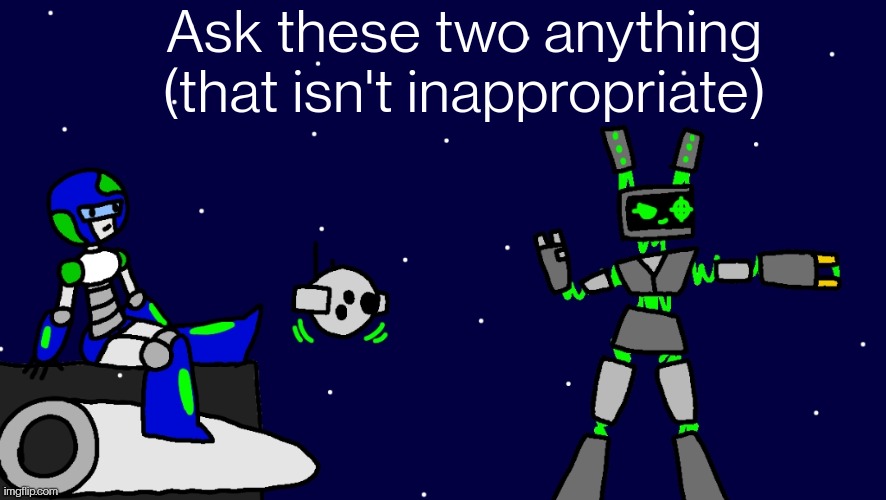 Earth and data Q&A (they are not shipped) | Ask these two anything (that isn't inappropriate) | made w/ Imgflip meme maker