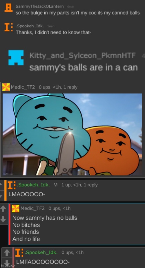 HAHAHAHAHAHA- | image tagged in idk,stuff,s o u p,carck | made w/ Imgflip meme maker
