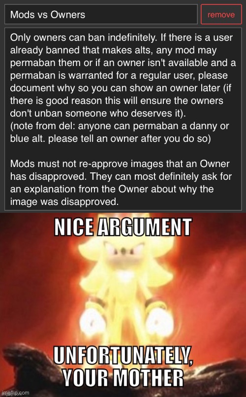 image tagged in nice argument | made w/ Imgflip meme maker