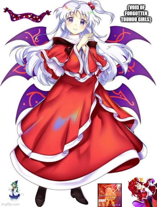 {VOID OF FORGOTTEN TOUHOU GIRLS}; cast | image tagged in memes,touhou,girl | made w/ Imgflip meme maker