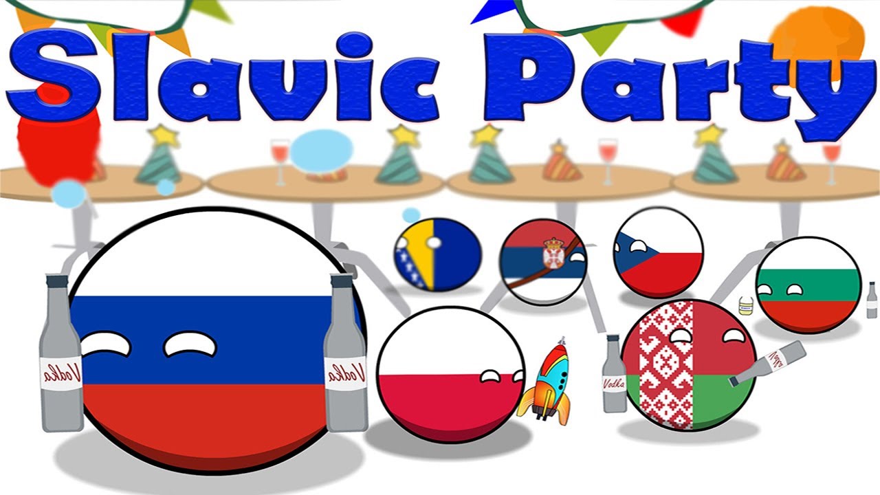 High Quality Slavic Party Blank Meme Template