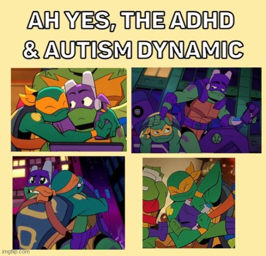 image tagged in rottmnt,autism,adhd | made w/ Imgflip meme maker