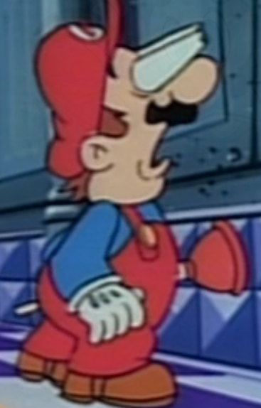 High Quality Shocked Mario Blank Meme Template