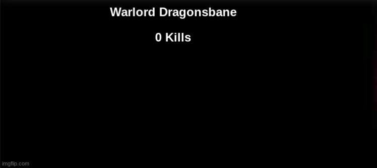 Congrats Warlord Dragonsbane! | made w/ Imgflip meme maker