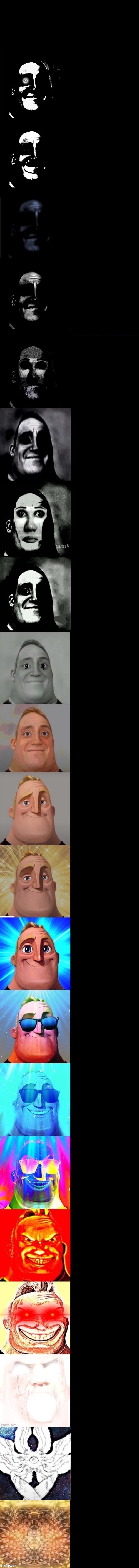 Template (Extended coming soon) | image tagged in mr incredible becoming distorted to god | made w/ Imgflip meme maker