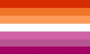 Flag (lesbian) Blank Meme Template