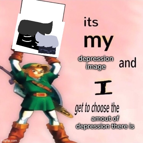 - | depression image; amout of depression there is | made w/ Imgflip meme maker