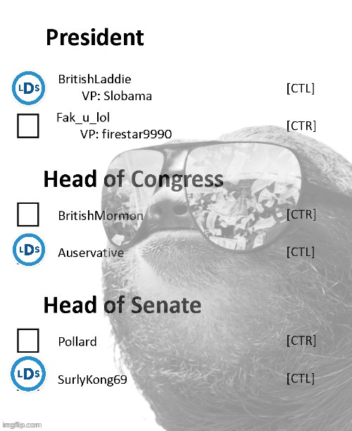 If I had my druthers, I reckon we’d be fixin’ to win this here straw poll. Thanks y’all | made w/ Imgflip meme maker