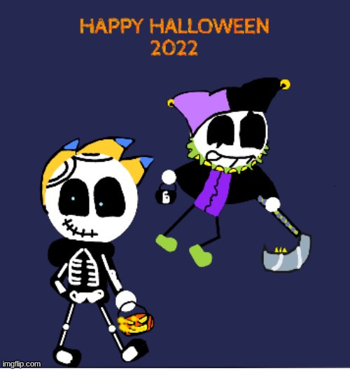 Posted this at exactly 00:00, because sketchy cant do it, heres the kickstart of halloween | image tagged in happy halloween | made w/ Imgflip meme maker