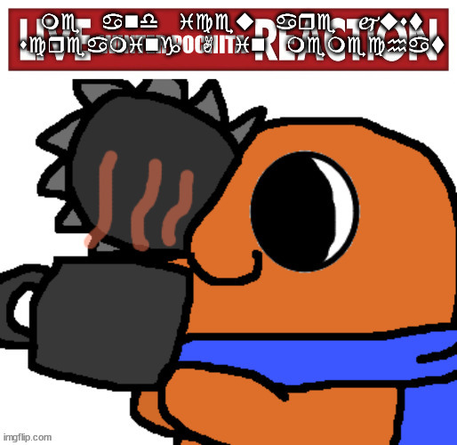 live winter pochita | me and iceu are just screaming A in memechat | image tagged in live winter pochita | made w/ Imgflip meme maker
