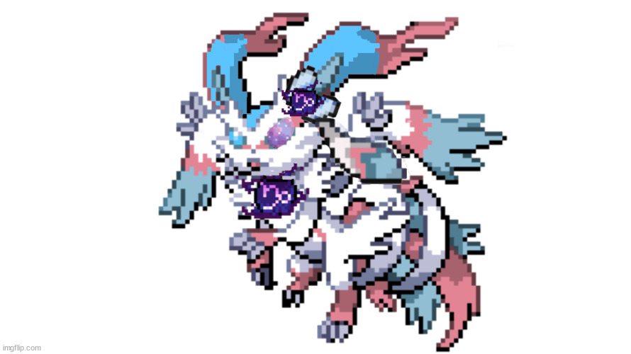 redesigned true god sylceon | image tagged in redesigned true god sylceon | made w/ Imgflip meme maker