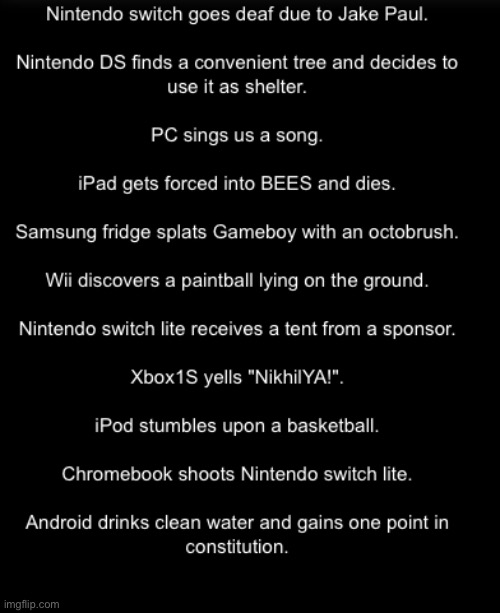 ??? for Nintendo switch | made w/ Imgflip meme maker