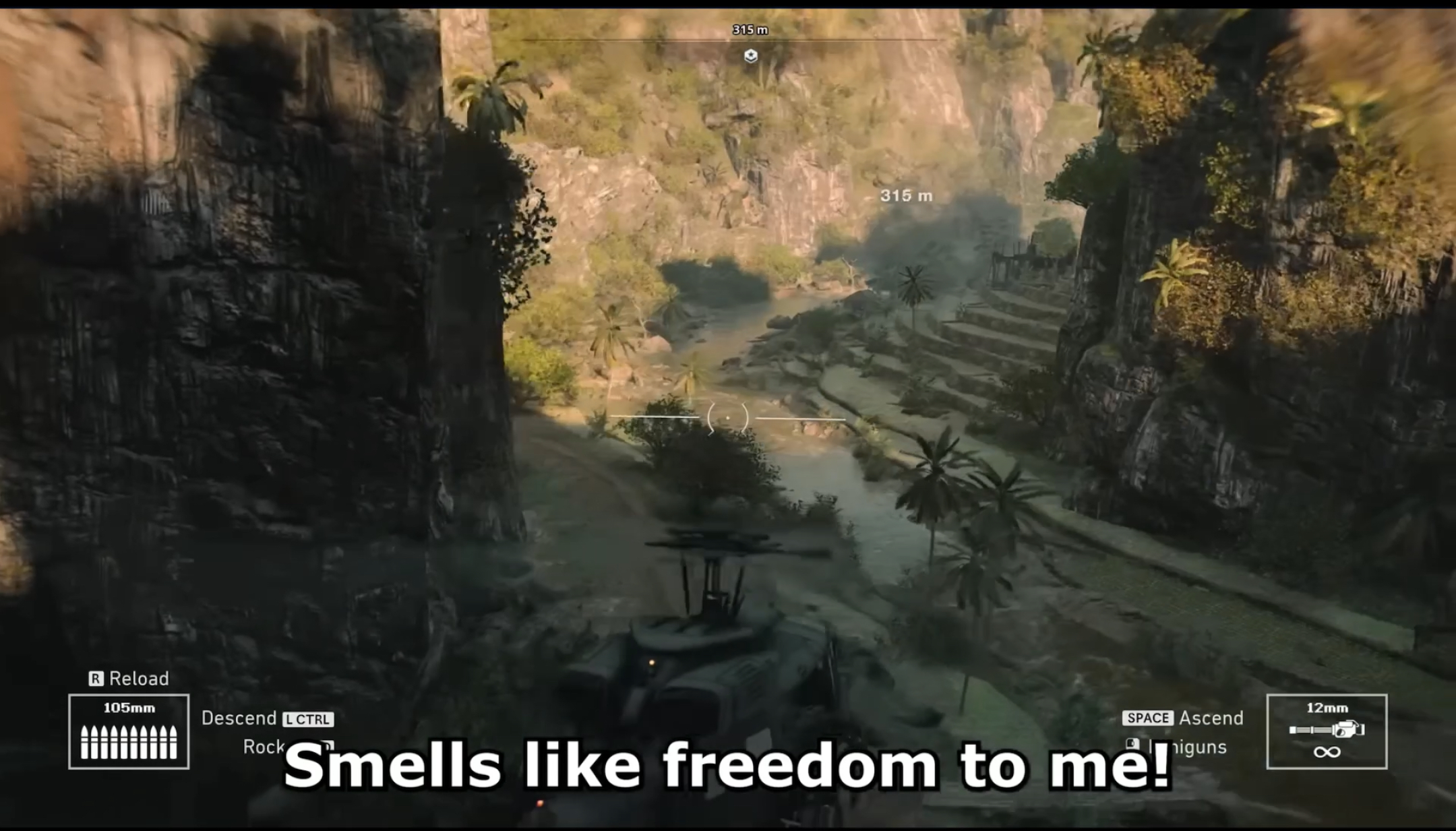 Smells like freedom to me Blank Meme Template