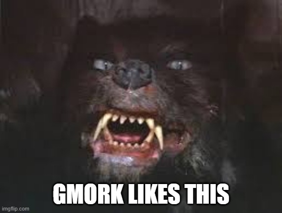 Gmork likes this | GMORK LIKES THIS | image tagged in gmork likes this | made w/ Imgflip meme maker