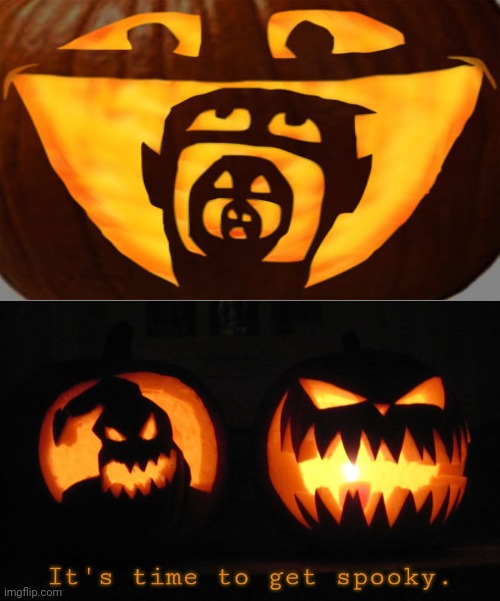 Jack-o'-lantern | image tagged in it's time to get spooky,jack-o'-lantern,happy halloween,halloween,memes,pumpkin | made w/ Imgflip meme maker