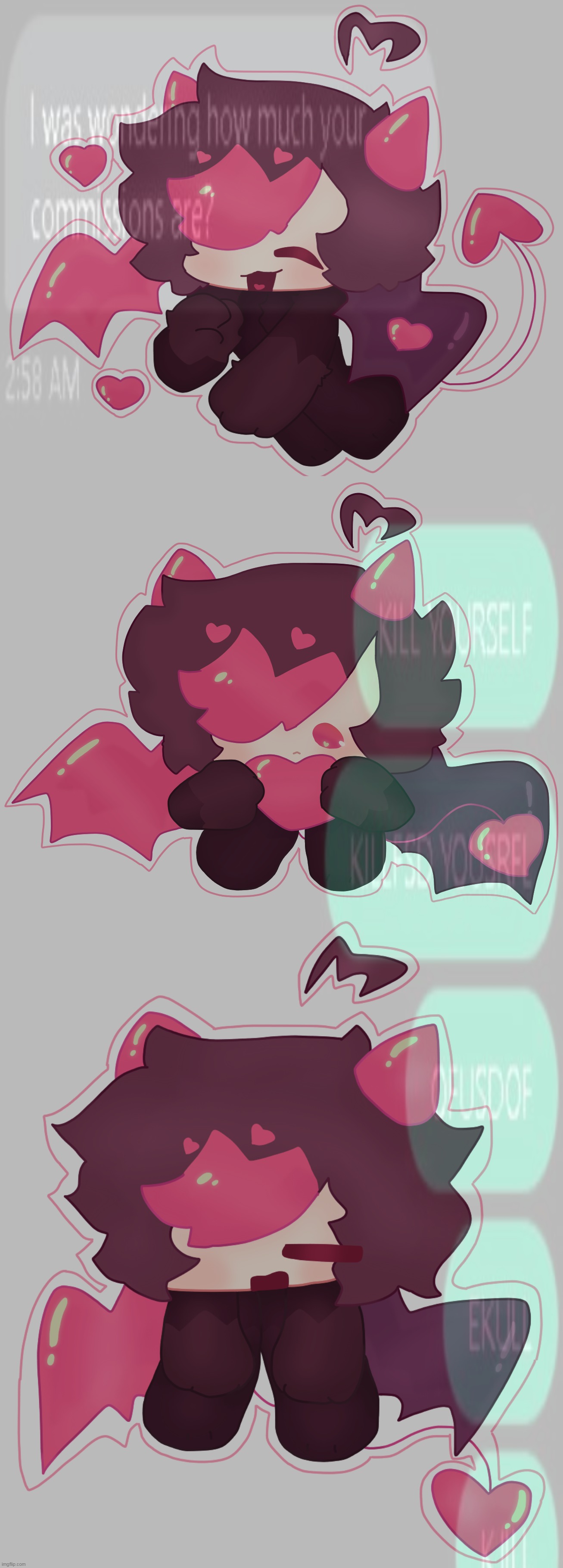 Owed art. Character belongs to Roxie106- | made w/ Imgflip meme maker