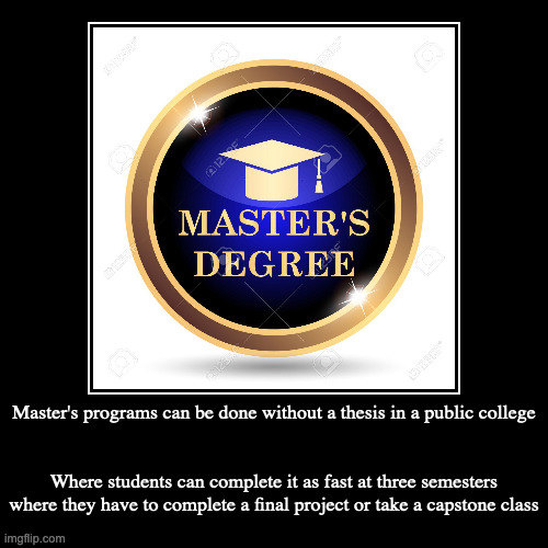 Graduate Programs | image tagged in demotivationals,school,college,masters | made w/ Imgflip demotivational maker