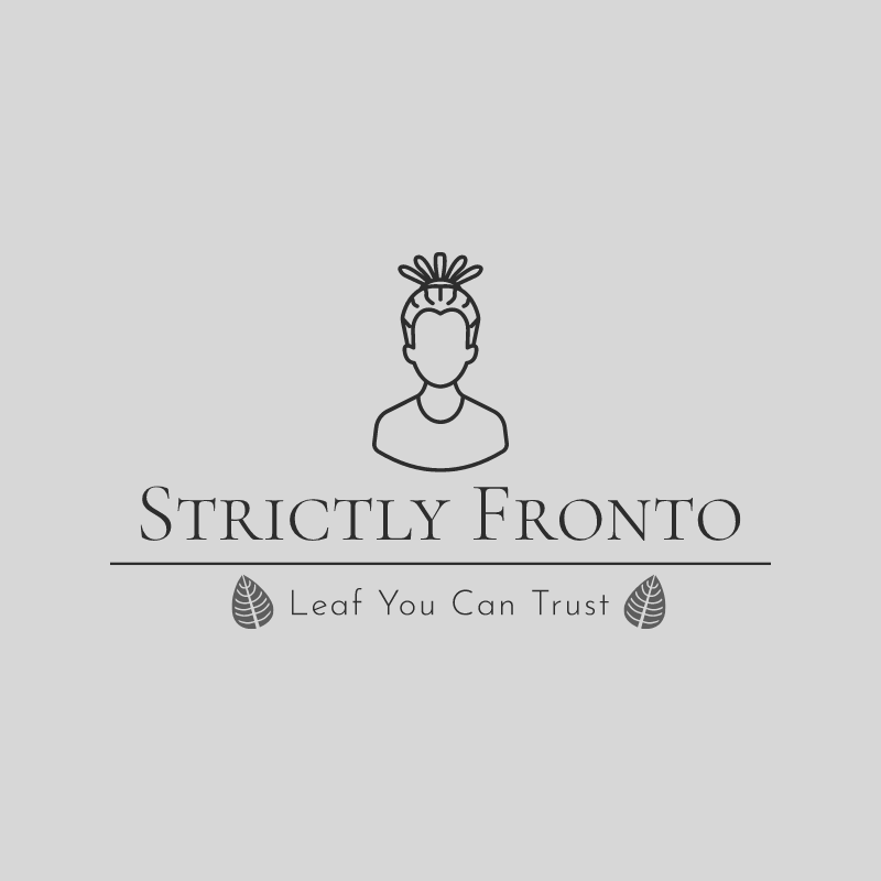 High Quality Strictly Fronto logo Blank Meme Template