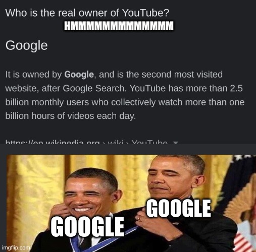google really got an ego | HMMMMMMMMMMMMM; GOOGLE; GOOGLE | made w/ Imgflip meme maker