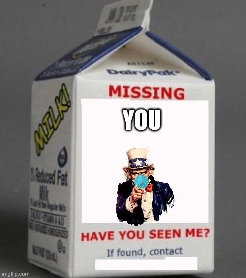 the 90's milk carton be like | YOU | image tagged in milk carton | made w/ Imgflip meme maker