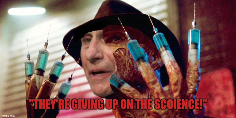 "THEY'RE GIVING UP ON THE SCOIENCE!" | made w/ Imgflip meme maker