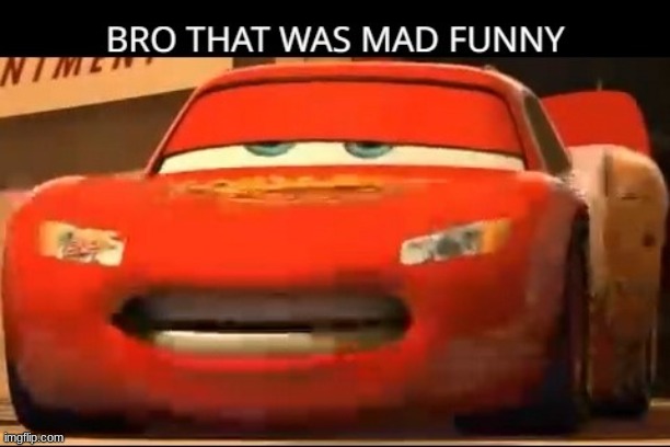 lightning mcqueen mad