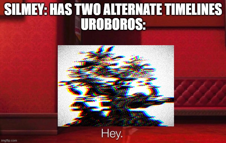 this might be a arc in the don't break the chain | SILMEY: HAS TWO ALTERNATE TIMELINES
UROBOROS: | image tagged in discord | made w/ Imgflip meme maker