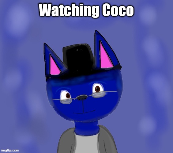 Pump drawn by Blue | Watching Coco | image tagged in pump drawn by blue | made w/ Imgflip meme maker