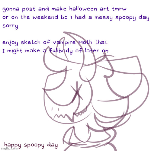 sorry | image tagged in furry,art,drawings,halloween | made w/ Imgflip meme maker