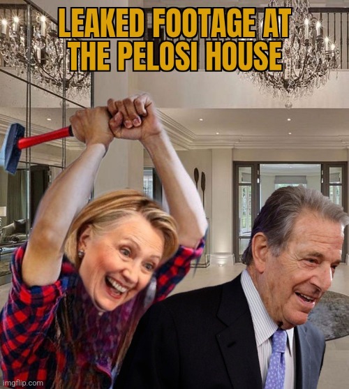 "I TOLD NANCY HE IS LIABILITY, KILL TWO BIRDS WITH ONE HAMMER" | image tagged in paul pelosi,democrats,nancy pelosi,sympathy,vote | made w/ Imgflip meme maker