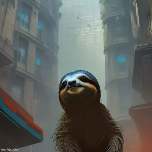 sloth opening a bank | image tagged in sloth opening a bank | made w/ Imgflip meme maker