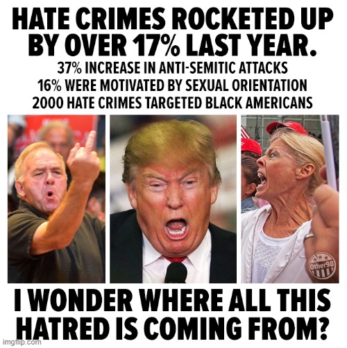 yuuuuuuup! | image tagged in party of hate,haters gonna hate,i hate it when,they hated jesus because he told them the truth,trump lies,believe me | made w/ Imgflip meme maker