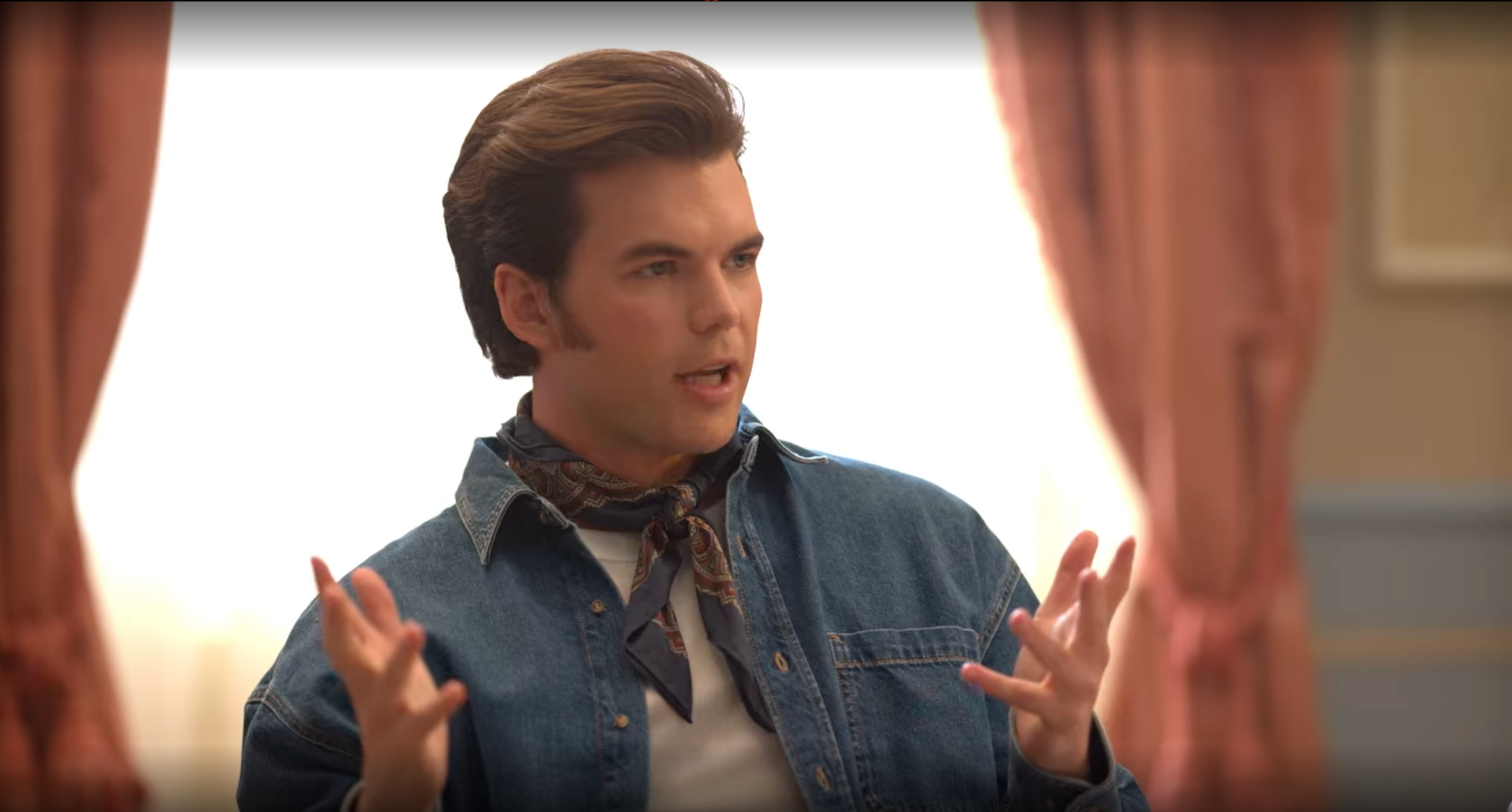 Luke Newton Tudum Blank Meme Template
