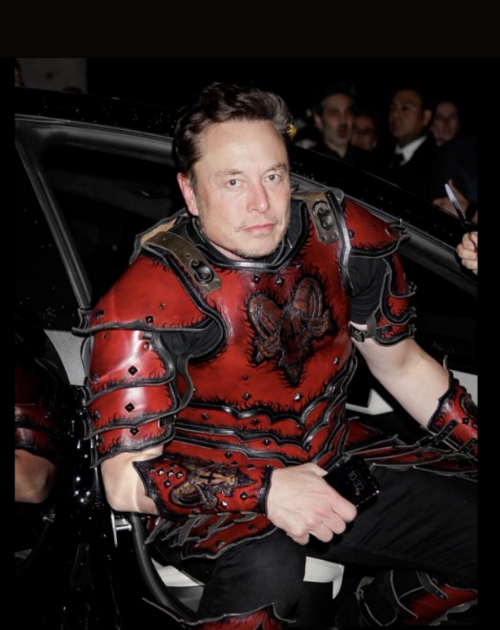 High Quality Elon Red armor Blank Meme Template