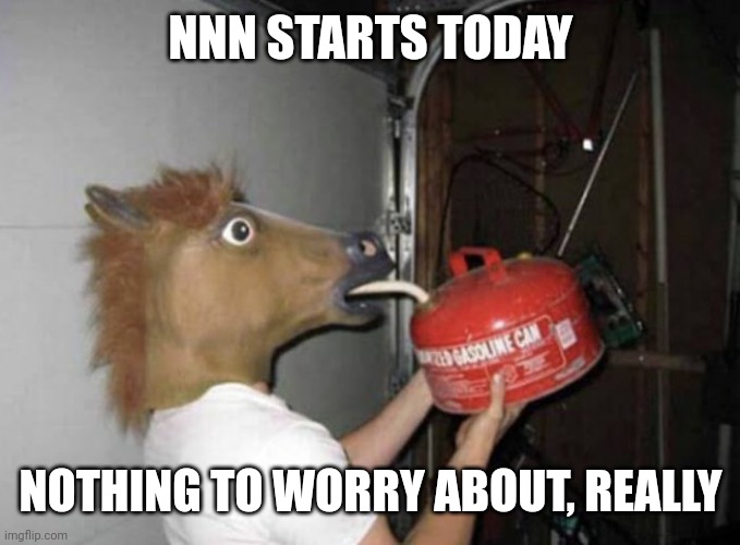 If you're maidenless or don't give a shit, you'll beat it | NNN STARTS TODAY; NOTHING TO WORRY ABOUT, REALLY | image tagged in pie charts | made w/ Imgflip meme maker