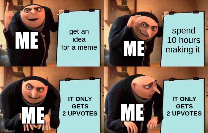 gru's plan but it's a gif. - Imgflip